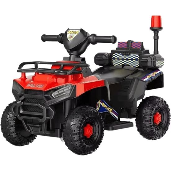 صورة دباب اطفال كهربائي - احمر